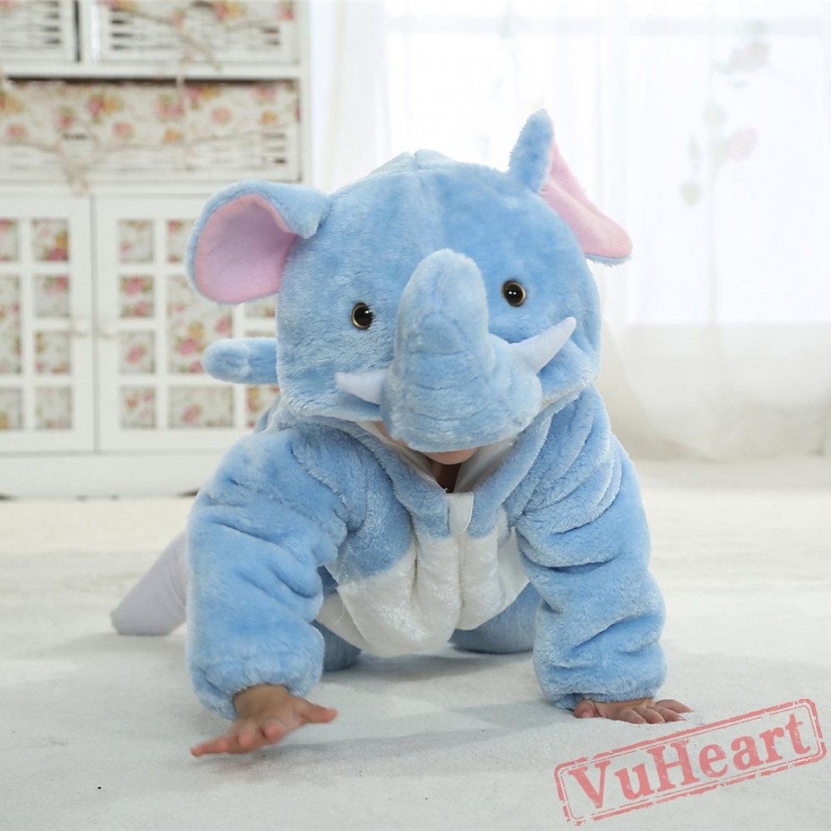 Winter Onesies Baby Elephant Onesie Costume Kigurumi Onesies
