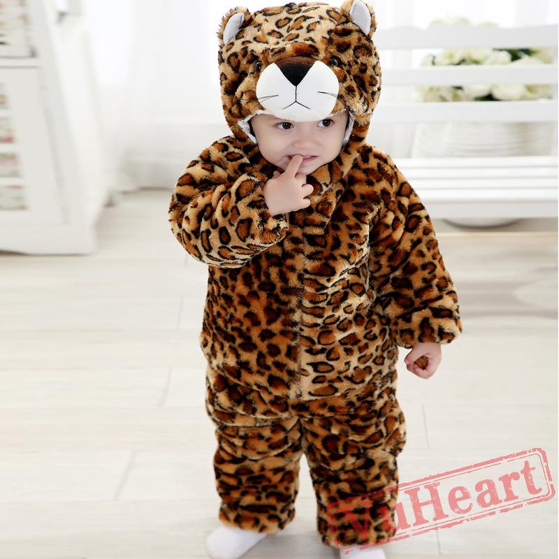 cheetah onesie baby