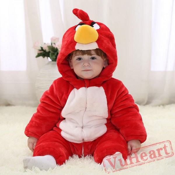 Baby Red Birdie Onesie Costume - Kigurumi Onesies