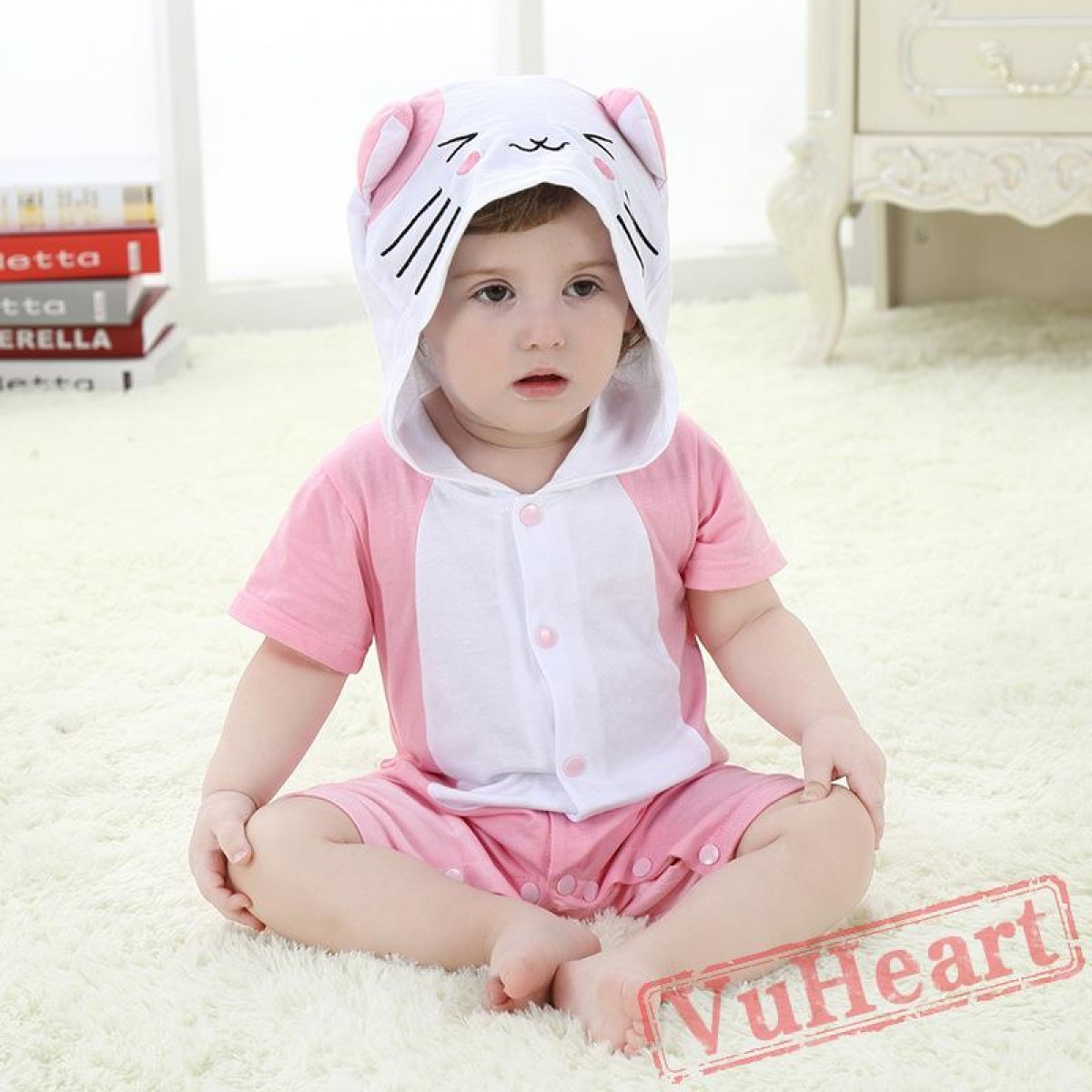Summer Onesies Baby Cat Onesie Costume Kigurumi Onesies