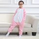 Child Pajamas Pink Pig Animal Costume Onesies