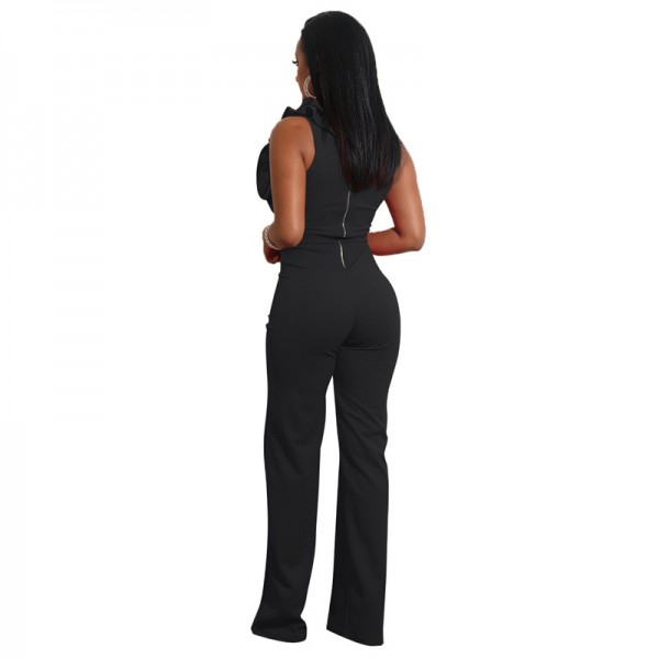 Jumpsuit Sexy bodysuit V Collar Women onesie