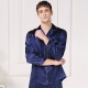Silk Men Long-Sleeved Pajama Sets
