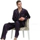 Mens Silk Satin Pajamas Set Sleepwear
