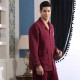 Cotton Men Pajamas Set Long Sleeve Sleepwear Casual Nightwear