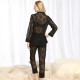 Lace Pajama Set Summer Sleepwear for Women