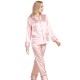 Women Pajama Sets Summer Silk Pajamas Set