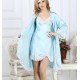 Sexy Pink Casual Silk Pajamas Set for Women 