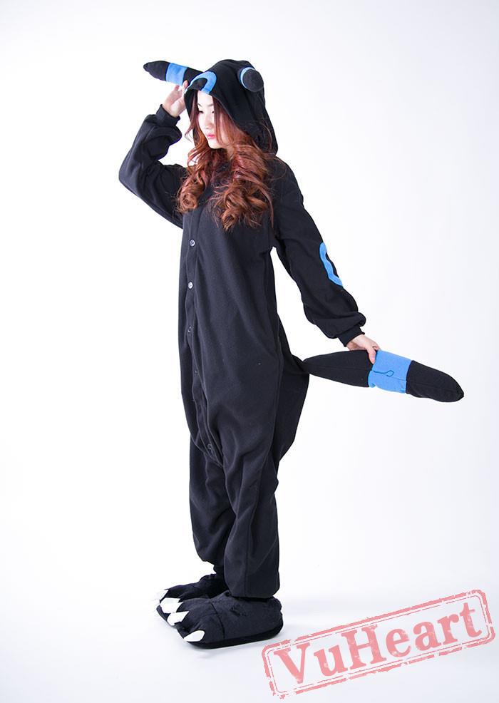 Black Adult Pikachu Kigurumi Onesies